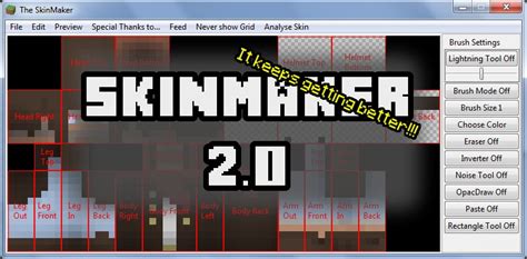skinmaker  minecraft mod
