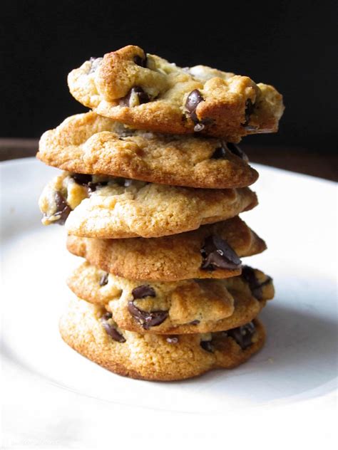 super simple gluten  chocolate chip cookies salted plains