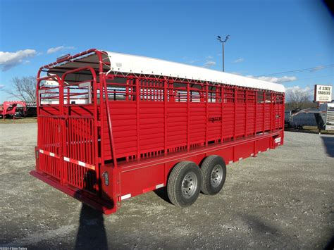 livestock trailer  sale   coose xx ranch hand tarp