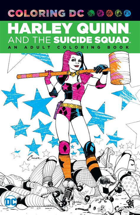 harley quinn  suicide squad  adult coloring book penguin books
