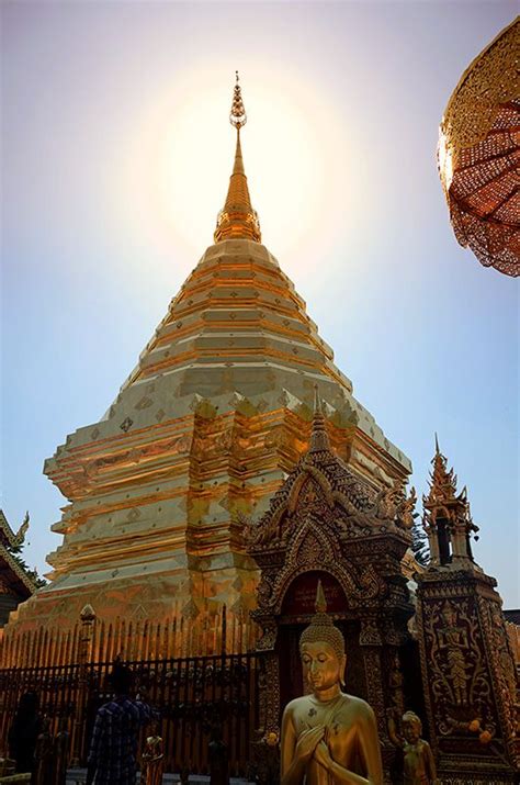 doi suthep stupa chiang mai thailand chiang mai