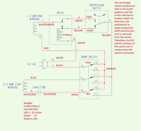 ge electric motors wiring diagrams
