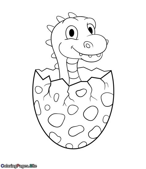 baby dinosaur coloring page coloring pages