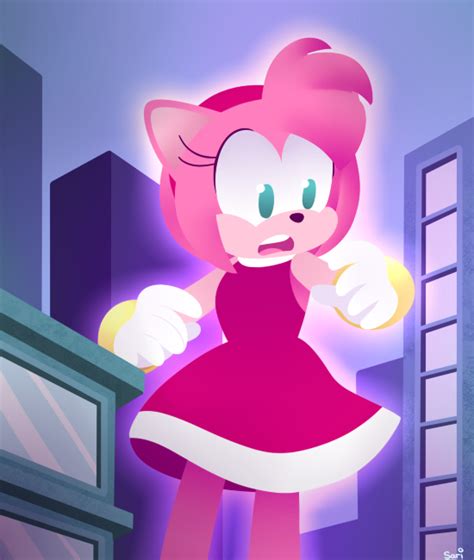 Point Commission Giant Amy Rose By Sarispy56 On Deviantart