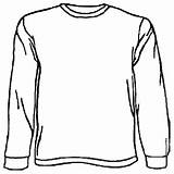 Longsleeve Clipartmag Cliparts sketch template