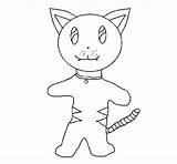 Coloring Cat Walk Coloringcrew sketch template