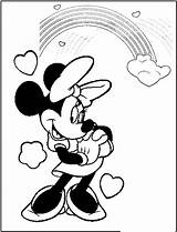 Minnie Coloring Mouse Bow Pages Getcolorings Getdrawings sketch template
