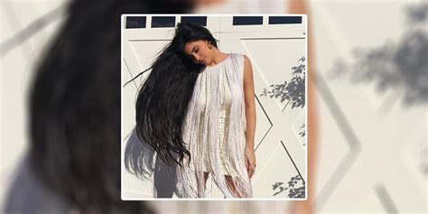 kylie jenner hair extensions kylie now has hair down to her bum