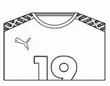 Camisa Futebol Desenho Mondiali Avorio Maglia Marfim Disegno Acolore sketch template