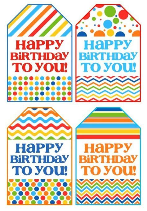 birthday labels template