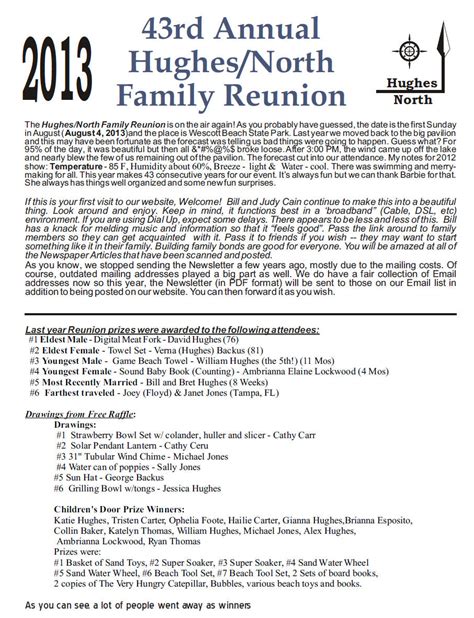 find family reunion letter samples mccnsultingwebfccom
