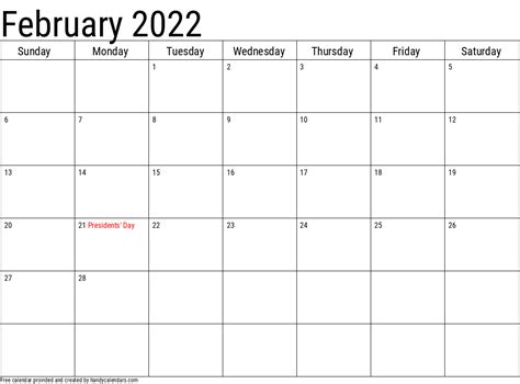 february calendars handy calendars