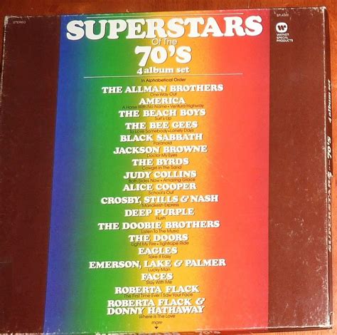 superstars of the 70 s [lp boxset us warner special products sp 4000
