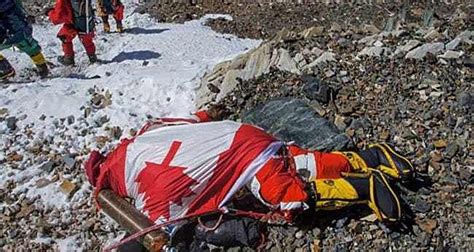 global warming is steadily exposing the dead bodies of mount everest