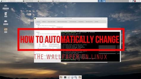 automatically change  wallpaper  linux youtube