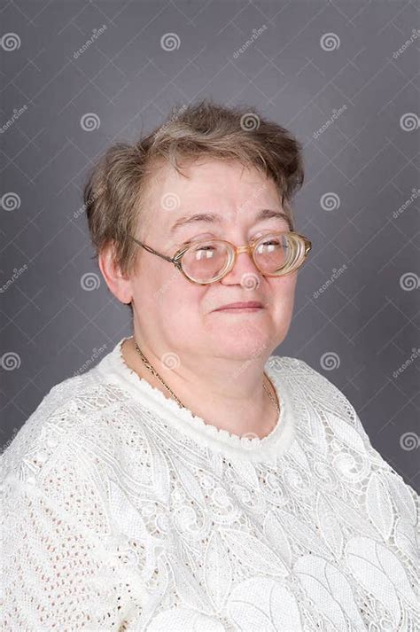 Mature Woman In Glasses Stock Image Image Of Women Mature 14288397