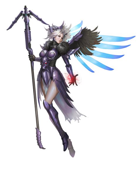 Safebooru 1girl Absurdres Alternate Costume Angel Wings Armor Armored