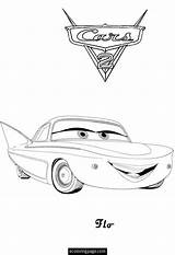 Flo Ramone Pixar Ecoloringpage sketch template