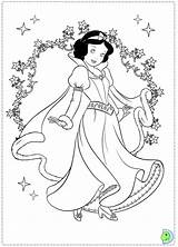 Coloring Pages Princess Christmas Disney Snow Kids Printable Colouring Print Drawing Sheets Dinokids Color Rapunzel Templates Halloween Winter Grade раскраски sketch template