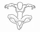 Dibujo Riderb0y Superheroes Pngkit Anatomy sketch template
