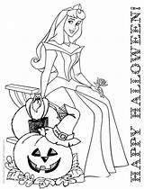 Princess Halloween Coloring Disney Belle Color Pages sketch template
