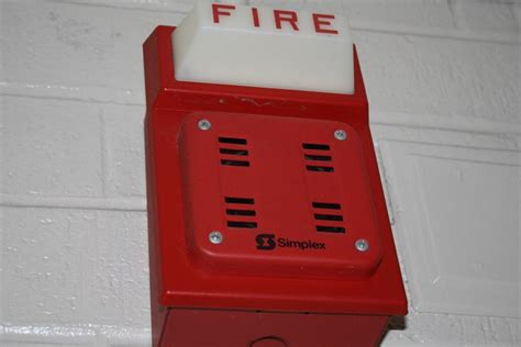 saxon scope double fire alarm  irritation
