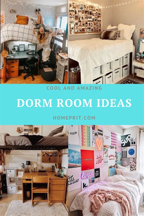 7 dorm room decor ideas for girls and guys [2020] in 2020 cool dorm