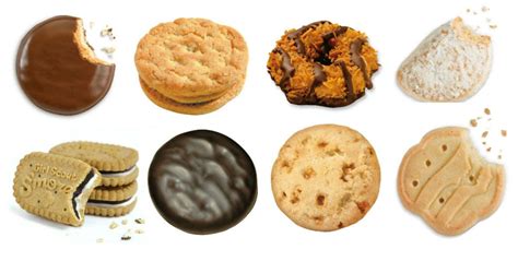 meet   girl scout cookies including  smores variety food