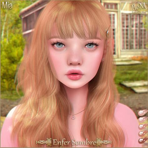 Second Life Marketplace Enfer Sombre Mia Skin And Shape Demo