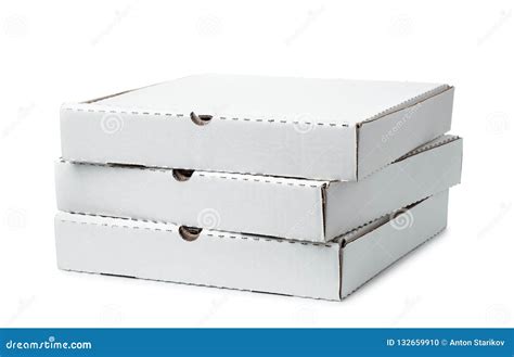 stack   blank pizza boxes stock photo image  extra objects