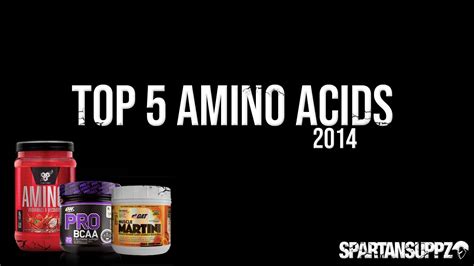Top 5 Best Amino Acid Supplements 2014 Youtube