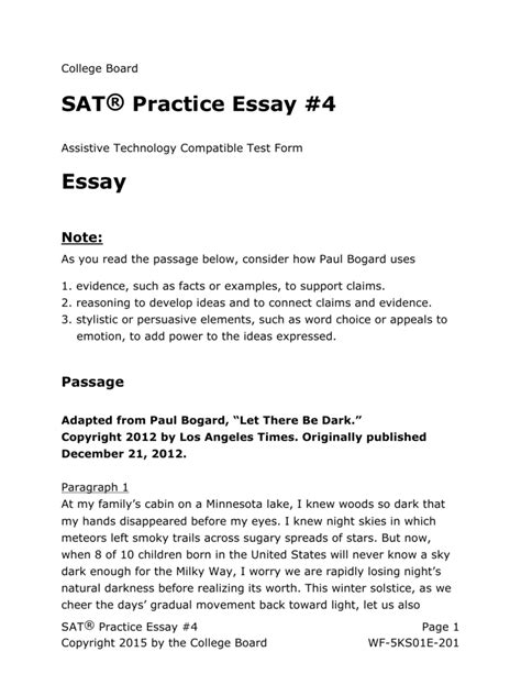 sample sat essay questions  overview practice prompts  thatsnotus