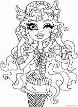 Monster Coloring Pages High Lagoona Blue Coloring4free Related Posts sketch template