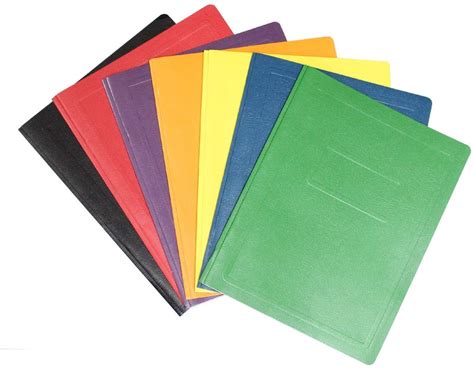 pcs  assorted colors report coversbinderfile folder