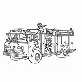 Brandweer Brandweerauto Pages Leukvoorkids Firefighter Tekeningen Dept Sheets Brigade sketch template