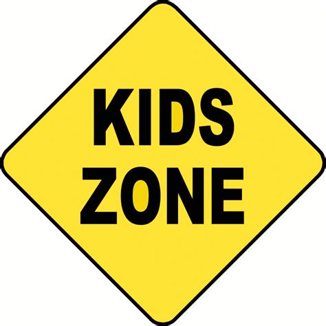 street signs  kids clipart