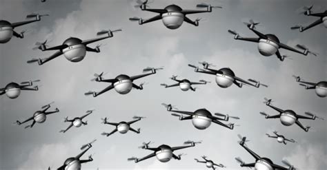 drone swarms  spoof  enemy uas vision