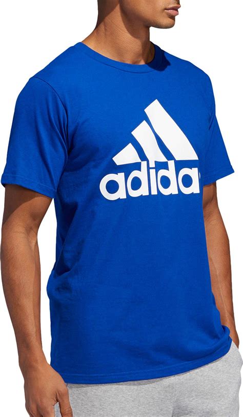 adidas synthetic adge  sport classic  shirt  blue  men lyst