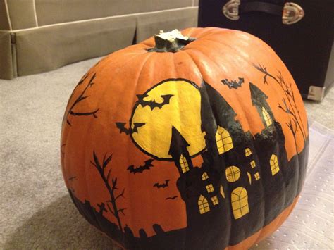 halloween pumpkin painting designs decoomo