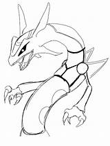 Rayquaza Coloring Pages Getcolorings Getdrawings sketch template