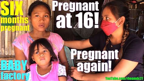 A Filipina Lady Who Got Pregnant At 16 And She S Now Pregnant Again