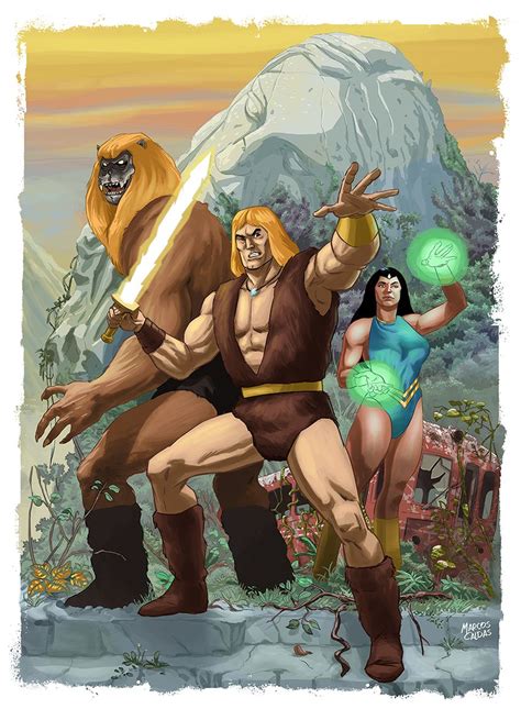 Thundarr The Barbarian Fan Art Poster Cartoon Pics