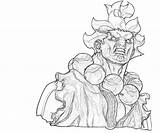 Akuma Coloring Pages Attack Another sketch template
