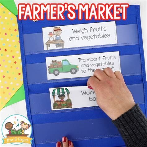 farmers market dramatic play pre  pages