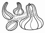 Clipart Gourds Clip Gourd Clipground Various sketch template