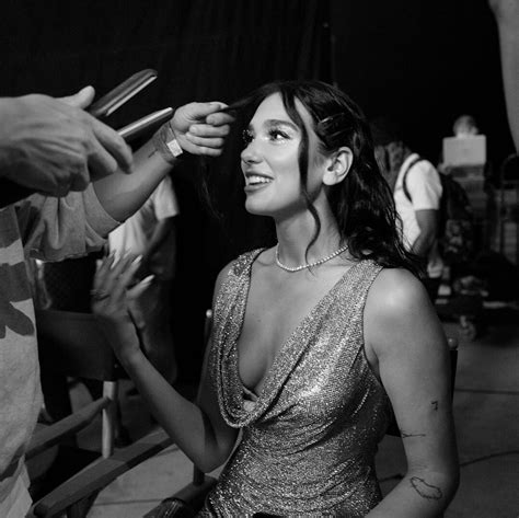 Dua Lipa Sexy On The Set Of Levitating Music Video 26 Bts Photos And