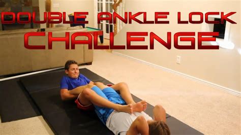 Double Ankle Lock Challenge How Long Could You Last Youtube