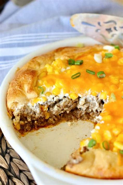 Pin By Barbara Gilson On Beef Recipes Taco Pie Crescent Roll Recipes