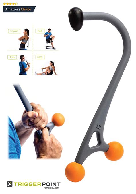 triggerpoint acucurve massage cane for neck back and shoulders by