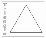 Triangle Freecoloring sketch template
